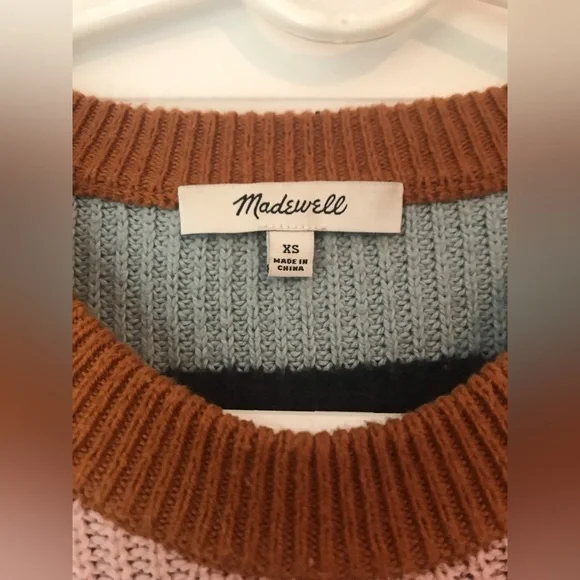 Madewell Striped Sweater - Picture 3 of 6